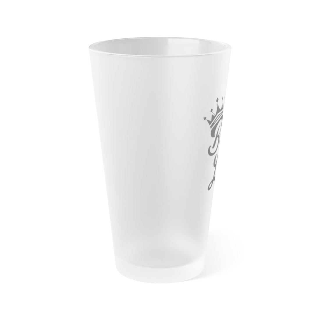 Frosted Glass Mug - Boss Lady Design